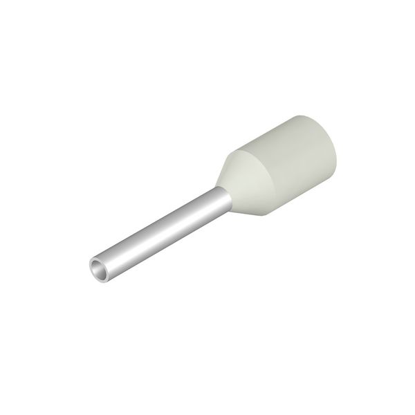 Wire end ferrule, Standard, 0.5 mm², Stripping length: 10 mm, white image 1