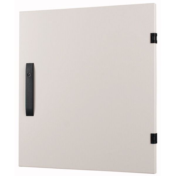 Section door, closed IP55, two wings, HxW = 1600 x 1100mm, grey image 1
