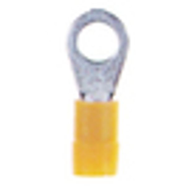 Insulated ring connector terminal M5 yellow, 4-6mmý image 2