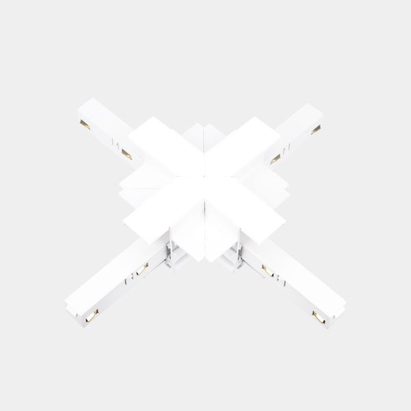 Accessorie "X" joint for Recessed Track Low Voltage White image 1