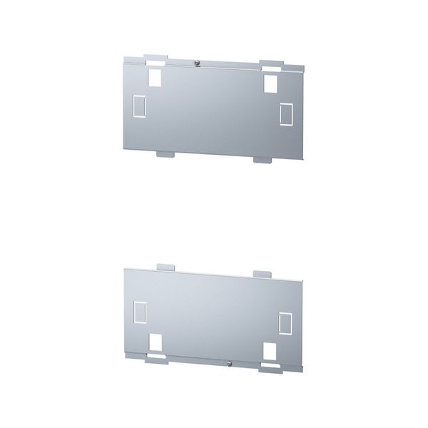 Rear cover plates, width=300mm, galvanized, for establishing full meta image 1