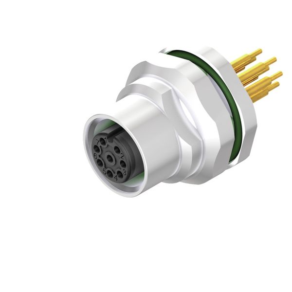 Circular plug connector, installation (PCB connection system), M12, Nu image 2