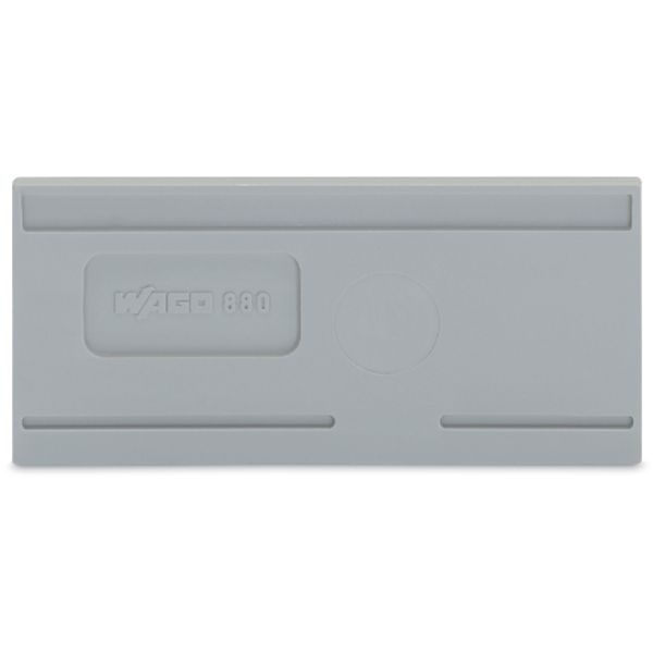 Separator plate 2 mm thick oversized gray image 3