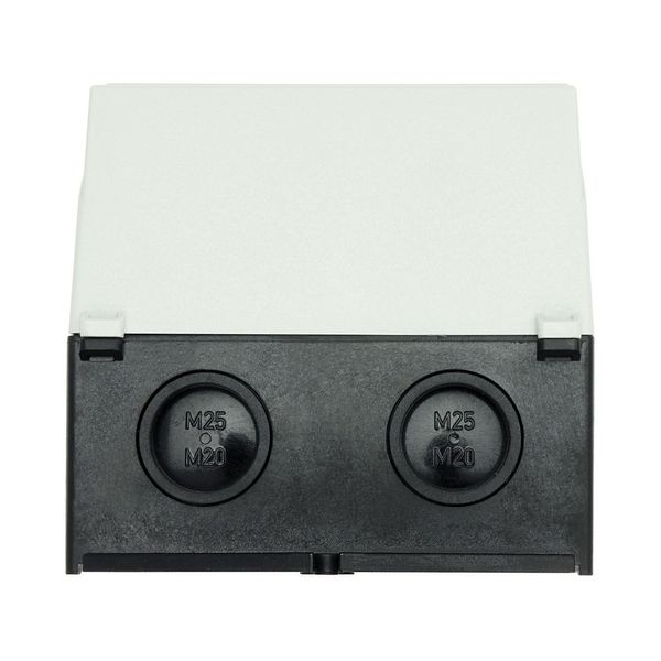 Insulated enclosure CI-K2H, H x W x D = 181 x 100 x 80 mm, for T0-2, hard knockout version, with mounting plate screen image 30