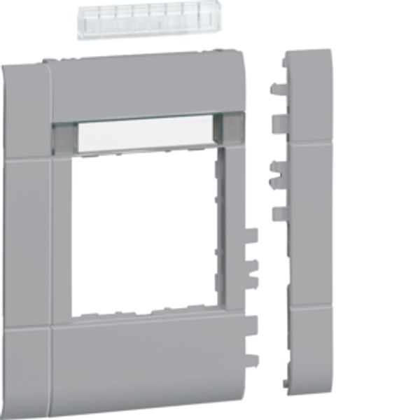 Frontplate 55 mod. hfr, 120mm, LF, alu image 1