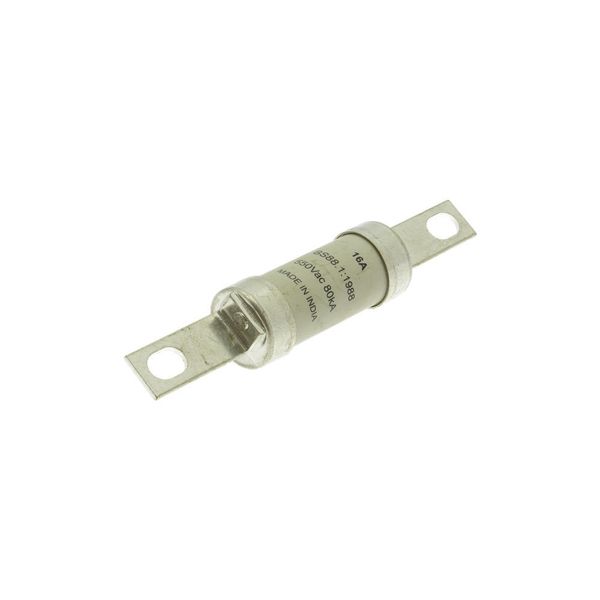 Fuse-link, low voltage, 16 A, AC 550 V, BS88, 21 x 114  mm, gL/gG, BS image 5