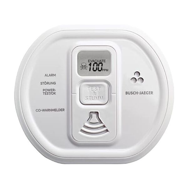 6839/01-84 Alarm Detector Carbon monoxide studio white Networkable image 4