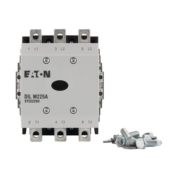 Contactor, 380 V 400 V 110 kW, 2 N/O, 2 NC, RDC 130: 110 - 130 V DC, DC operation, Screw connection image 7