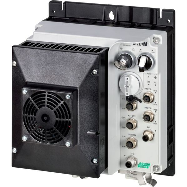 Speed controllers, 8.5 A, 4 kW, Sensor input 4, Actuator output 2, PROFINET, HAN Q4/2, STO (Safe Torque Off), with fan image 1