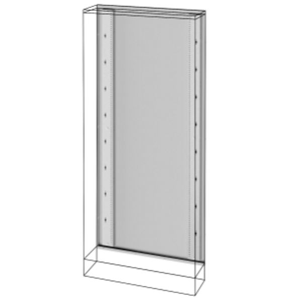 REAR FRAME - FLOOR - MOUNTING DISTRIBUTION BOARDS - QDX 630 L - 600X1800MM image 1