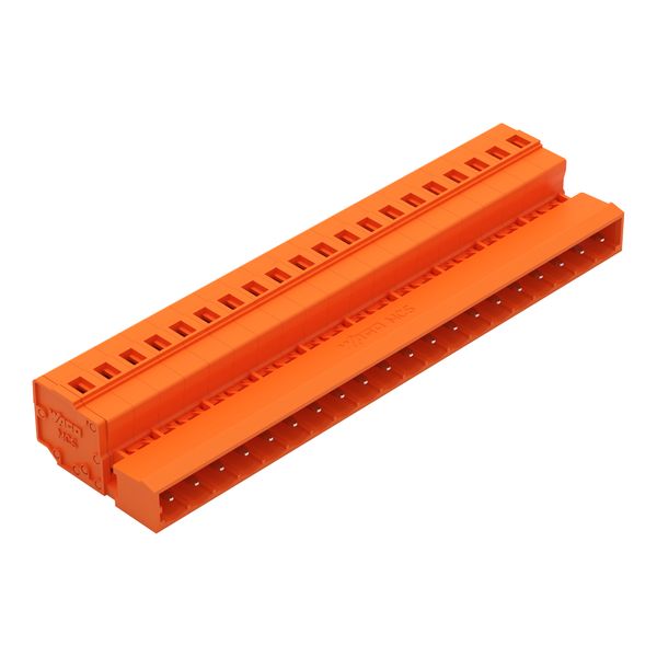 1-conductor male connector CAGE CLAMP® 2.5 mm² orange image 2