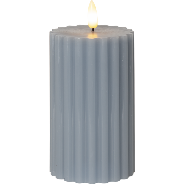 LED Pillar Candle Flamme Stripe image 2