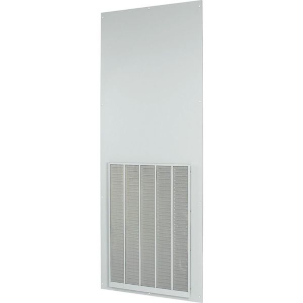 Rearwall, ventilated, HxW=2000x800mm, IP42, grey image 6