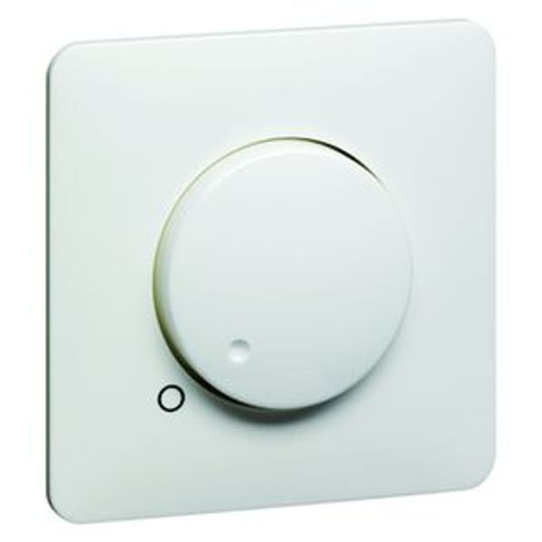 STANDARD afdekk. knop voor dimmers enpotmeter,voor toerenregelaar, wit image 1