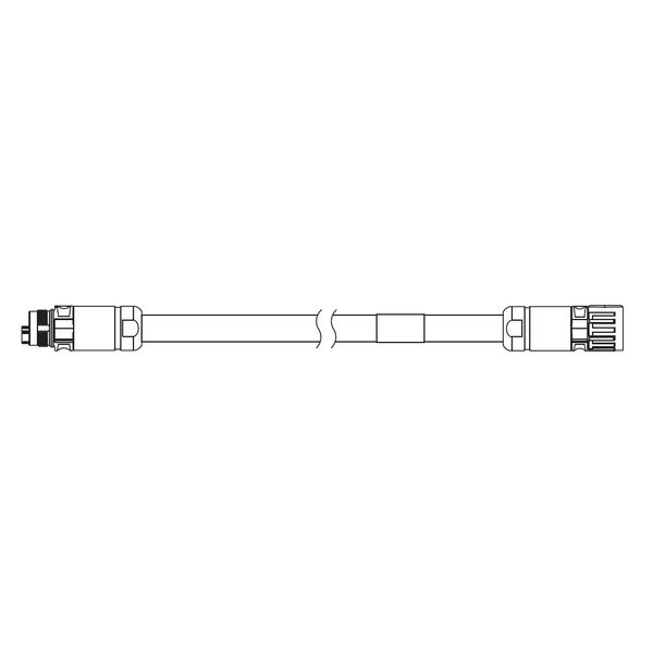 1S series servo motor EXTENSION power cable, 10 m, 400 V: 7.5 kW image 4