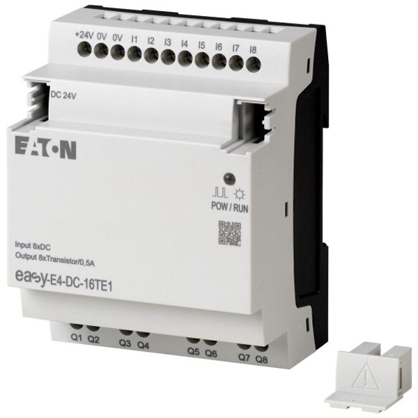 I/O expansion, For use with easyE4, 24 V DC, Inputs expansion (number) digital: 8, screw terminal image 3