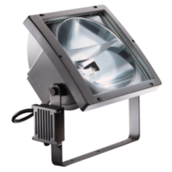 COLOSSEUM - CIRCULAR OPTIC - DIFFUSED BEAM - 2000 W MN K12s/CABLE - IP66 - CLASS I - GRAPHITE GREY image 1
