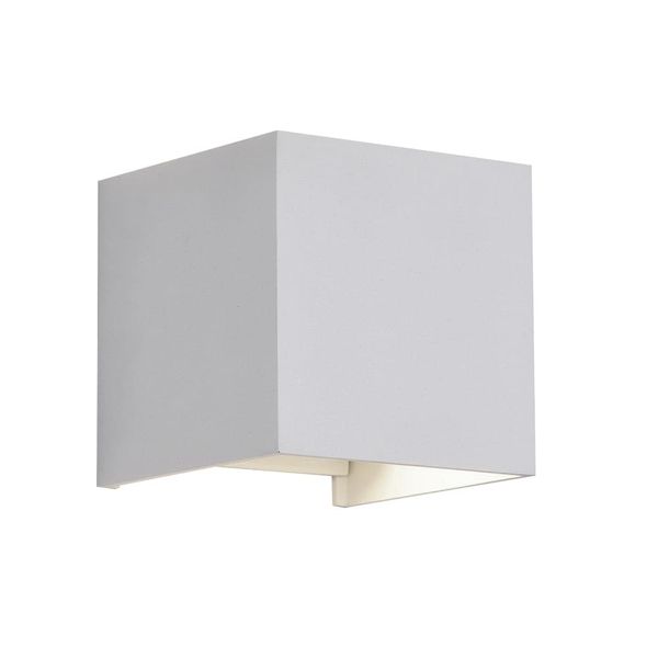 Open Outdoor LED Wall Lamp IP54 2x5W 3000K White image 1