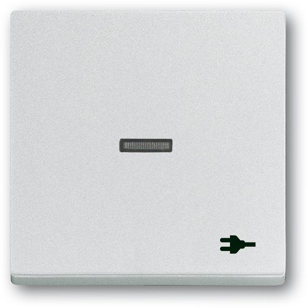 1789 ST-83 CoverPlates (partly incl. Insert) future®, Busch-axcent® Aluminium silver image 1