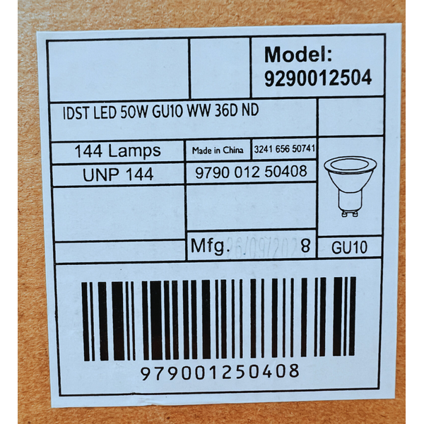 Bulb LED GU10 4.7W 2700K 345lm 36" without packaging. image 3