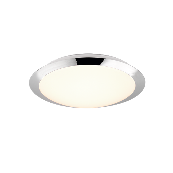 Umberto H2O LED ceiling lamp 29 cm chrome image 1