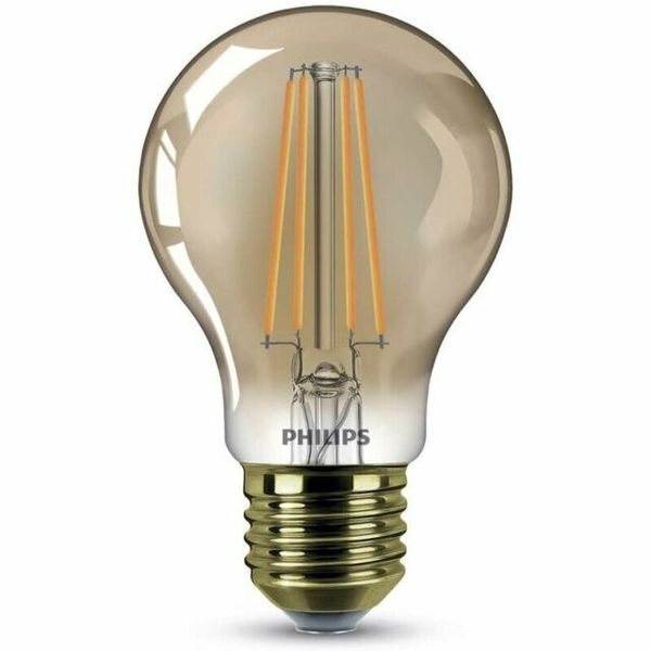 LED Bulb Filament E27 8W A60 2200K 610lm DIMM image 1