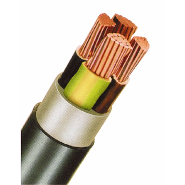 PVC Insulated Cable PE Outer Sheath E-Y2Y-J 5x10re black image 1