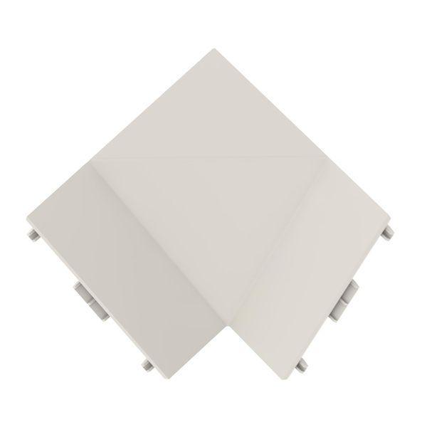 TRI IE5050 rws  Inner corner, for corner channel 50, pure white Polyvinyl chloride image 1