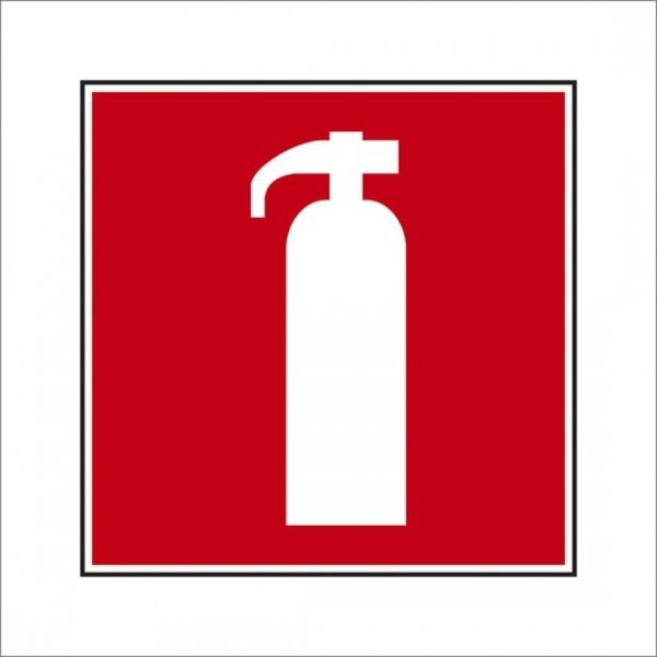 Luminescent sticker Fire extinguisher image 1