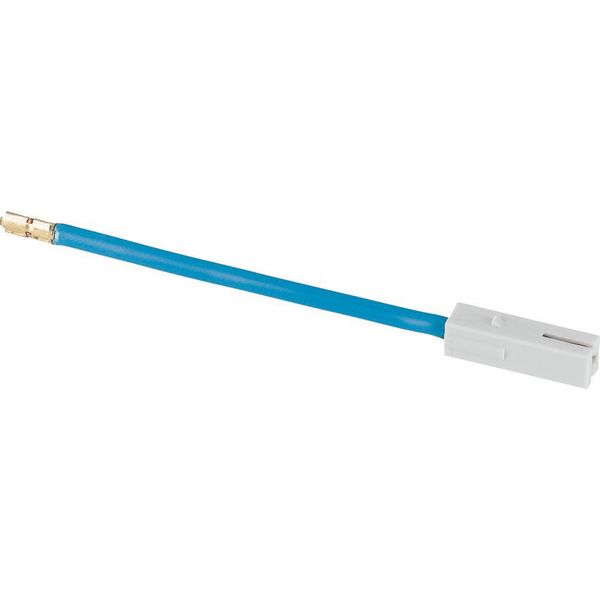 Plug with cable 6mm², L=120mm, blue image 3