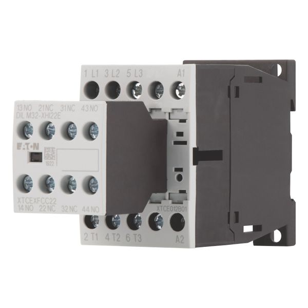 Contactor, 380 V 400 V 5.5 kW, 2 N/O, 2 NC, 230 V 50 Hz, 240 V 60 Hz, AC operation, Screw terminals image 10