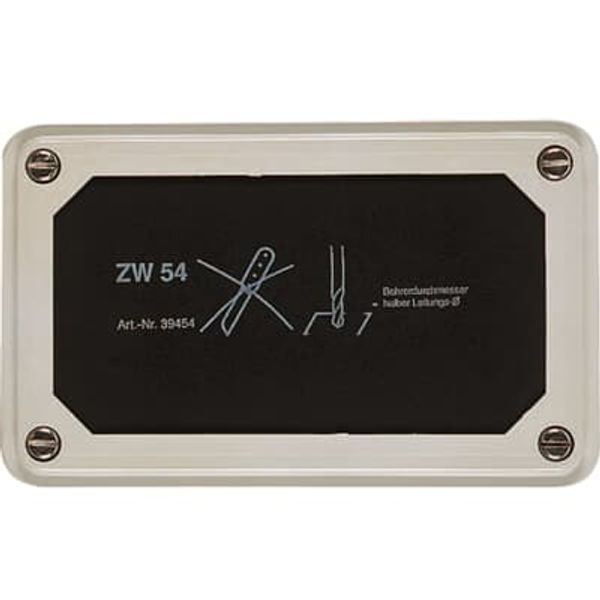 ZW54P10 ZW54P10    Sponge Rubber Flange (10Pc, 140 mm x 220 mm x 30 mm image 3