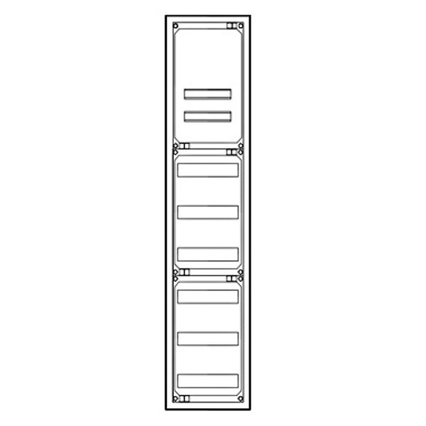 Vollisolierter Automatenvert. 1400x300x210mm, 6-reihig, 1 ZB image 1