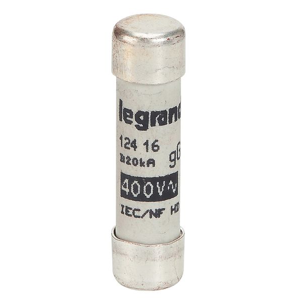Domestic cartridge fuse - cylindrical type gG 8 x 32 - 16 A - with indicator image 2