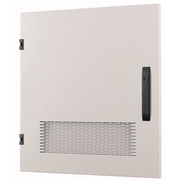 Door to switchgear area, ventilated, right, IP30, HxW=600x1100mm, grey image 1