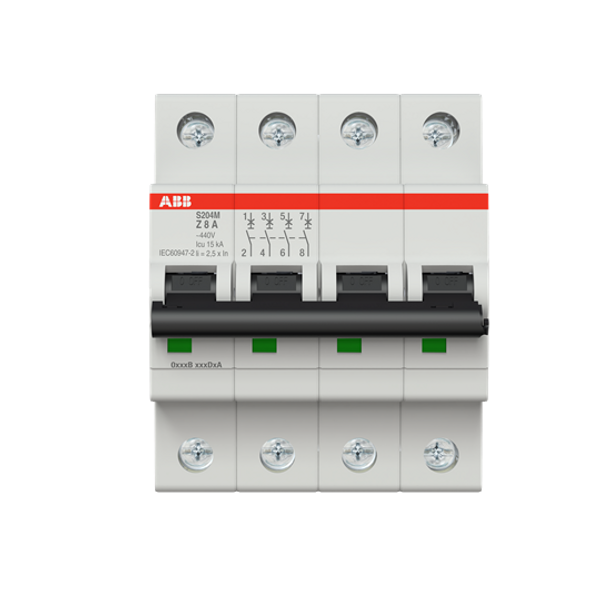 S204M-K10 Miniature Circuit Breaker - 4P - K - 10 A image 5