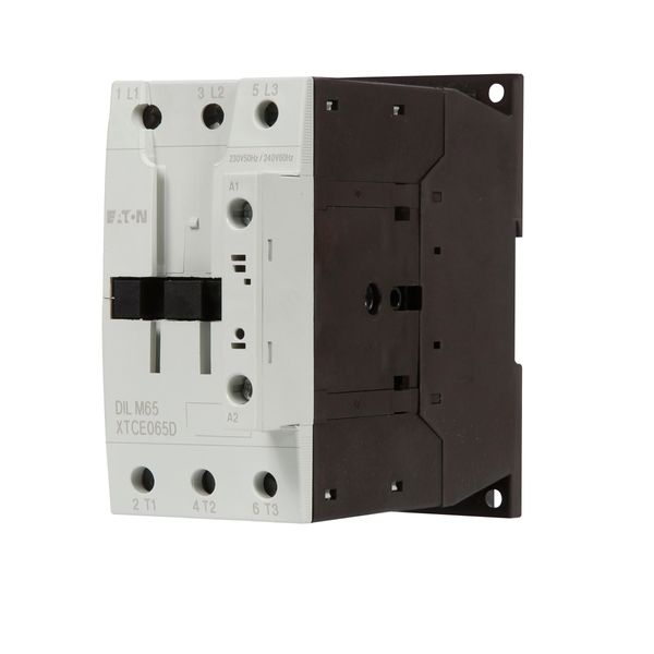 Contactor, 3 pole, 380 V 400 V 30 kW, 230 V 50 Hz, 240 V 60 Hz, AC operation, Screw terminals image 6