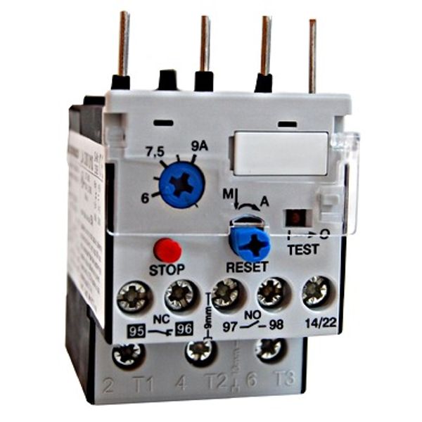 Motor protection relay 4-6A U3/32 Manual/Automatic-Reset image 1