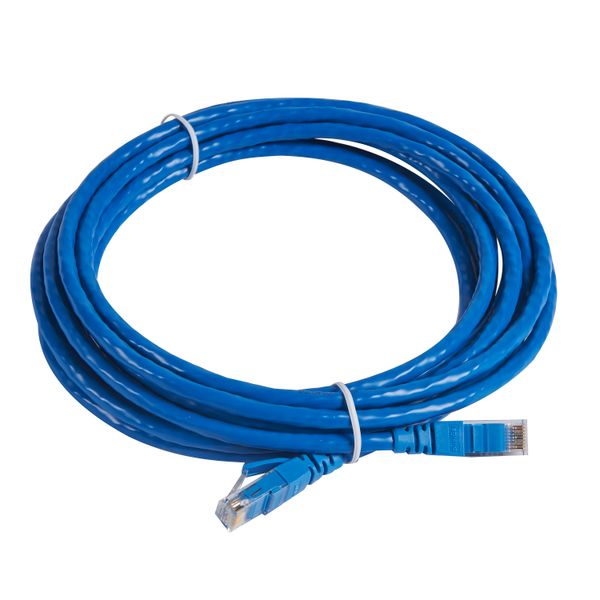 Patch cord RJ45 category 6 U/UTP unscreened PVC 5 meters image 2