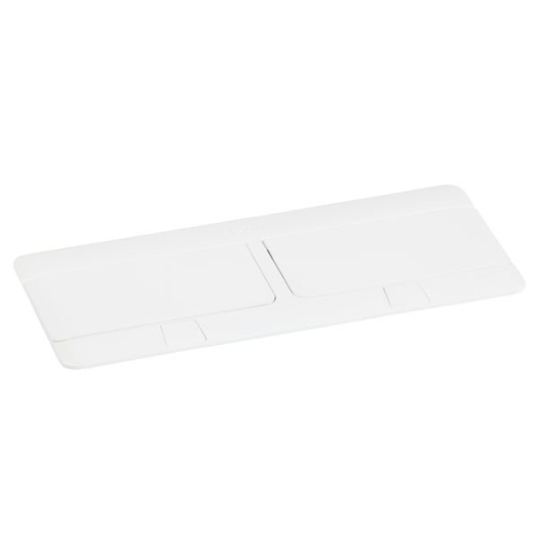 Pop-up furniture Glossy white 2x4 modules + installation kit image 3