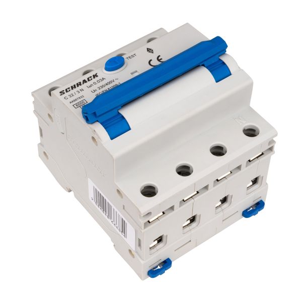 Combined MCB/RCD (RCBO) 3+N, AMPARO 6kA, C 32A, 30mA, Typ A image 3