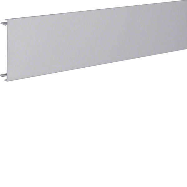 Wall trunking lid to BRHN with lid width 80mm halogen free in light gr image 1