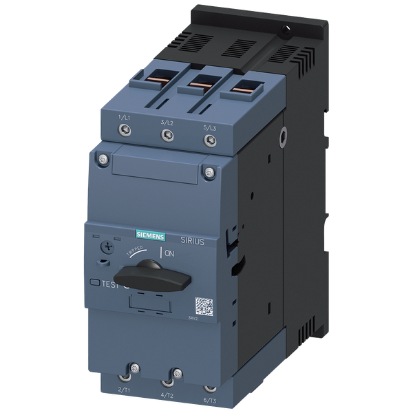 circuit breaker size S3 for system protection without phase failure protection A release 75...93 A short-circuit release 1300 A screw terminal standard switching image 1