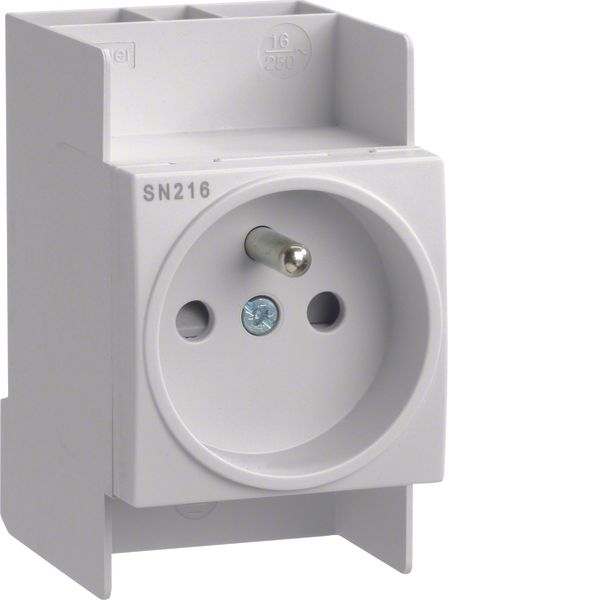 Modular socket 16A 2P+E ( FR ) image 1