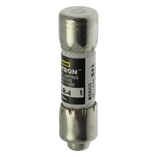 Fuse-link, LV, 4 A, AC 600 V, 10 x 38 mm, CC, UL, fast acting, rejection-type image 6