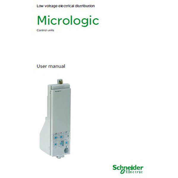 user manual - for Micrologic 2.0A/7.0A - English image 3