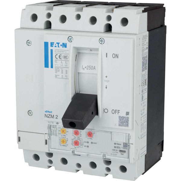 NZM2 PXR20 circuit breaker, 250A, 4p, screw terminal image 14