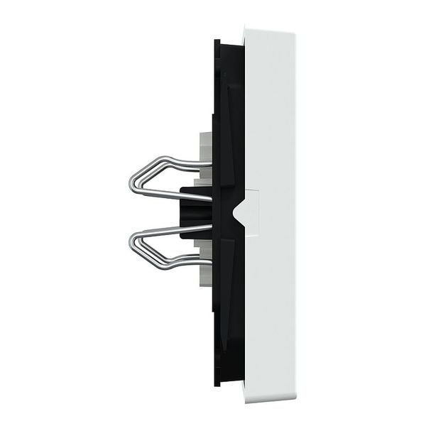 Rocker for series switch with symbol window, active white glossy, system M image 1