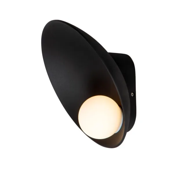 Lucide RAYNELL - Wall lamp - LED - 1x6W 3000K - Black image 1