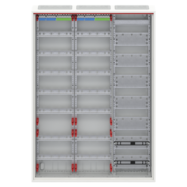 CA37VML ComfortLine Compact distribution board, Surface mounting, 168 SU, Isolated (Class II), IP30, Field Width: 3, Rows: 7, 1100 mm x 800 mm x 160 mm image 5